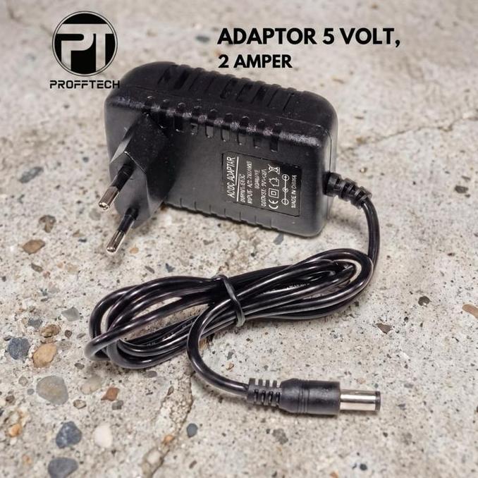 SALE ProffTech Adaptor 5V 2A Original - Power Supply Berkualitas untuk Router Modem DVR Kamera CCTV 
