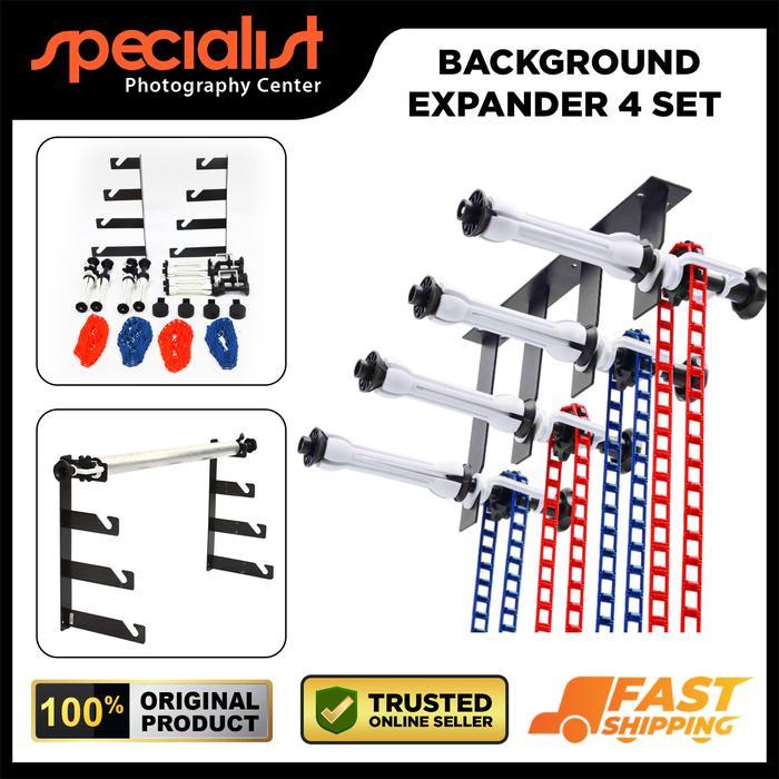 Background Expander Set 4 Rolls Studio Foto