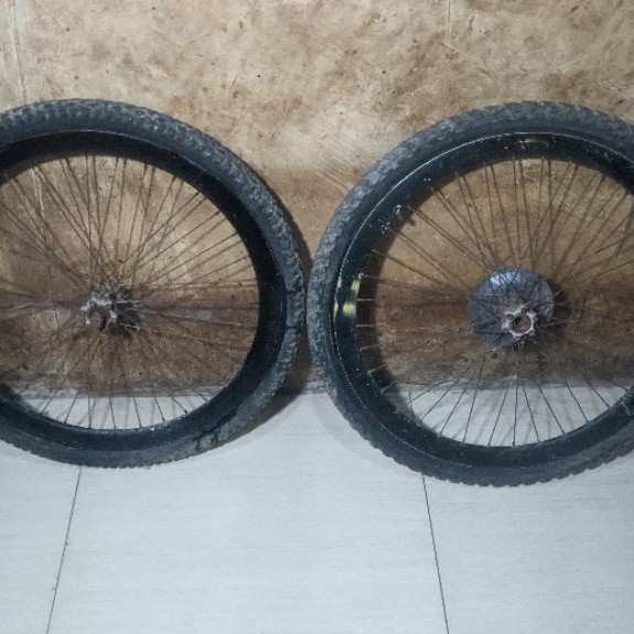Roda Ban Bike MTB 26 Inch Depan Belakang Set