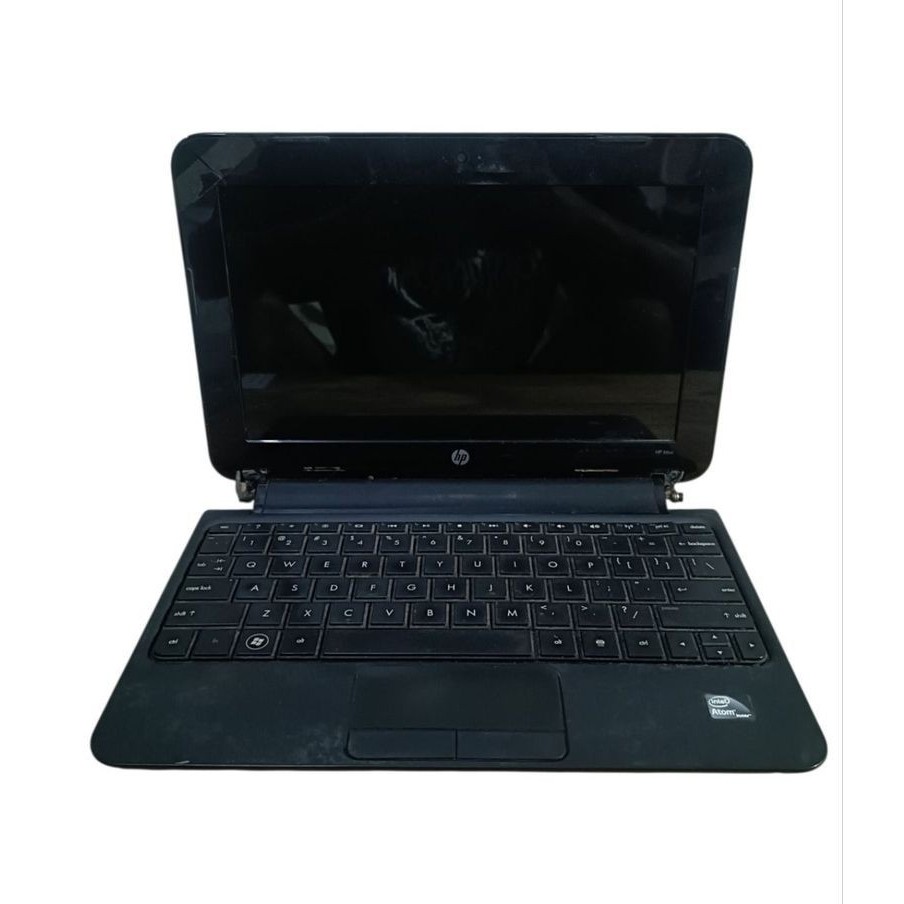 Notebook HP mini 110 Intel® Atom™ - Mesin Normal - LCD harus ganti - RAM 1GB - HARDISK 160GB