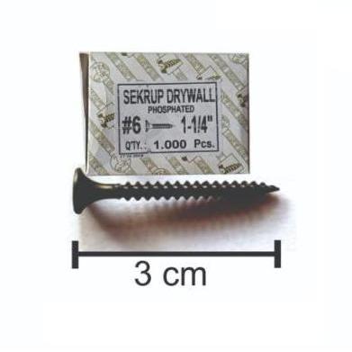 SEKRUP GYPSUM 1 1/4"/ 3CM