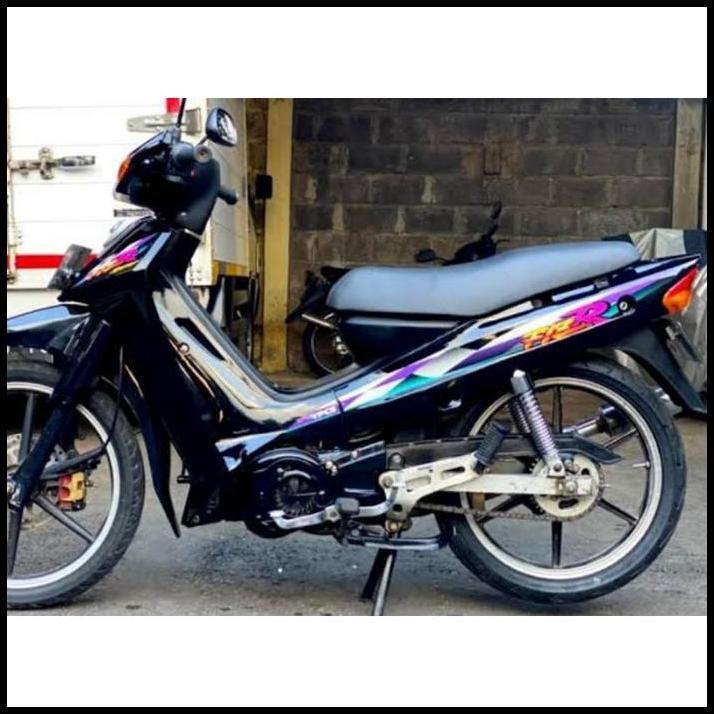DISKON (ORI) STRIPING YAMAHA FIZ R 1997 1998 SPORTY HITAM  KUALITAS ORIGINAL 