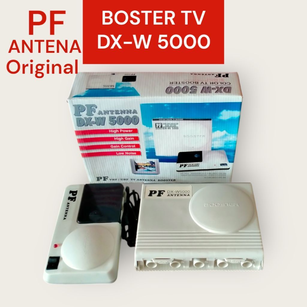 Booster DX W5000 PF Antena Boster TV Digital Original PF DX-W5000