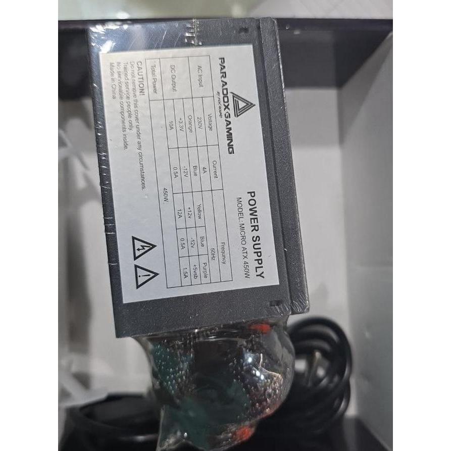Power Supply Paradox Gaming Tartarus 450Watt SFX - PSU SFX iTX 450W