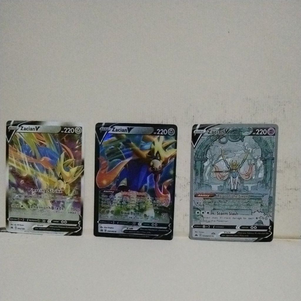 Paket Kartu Pokemon GX Zacian V