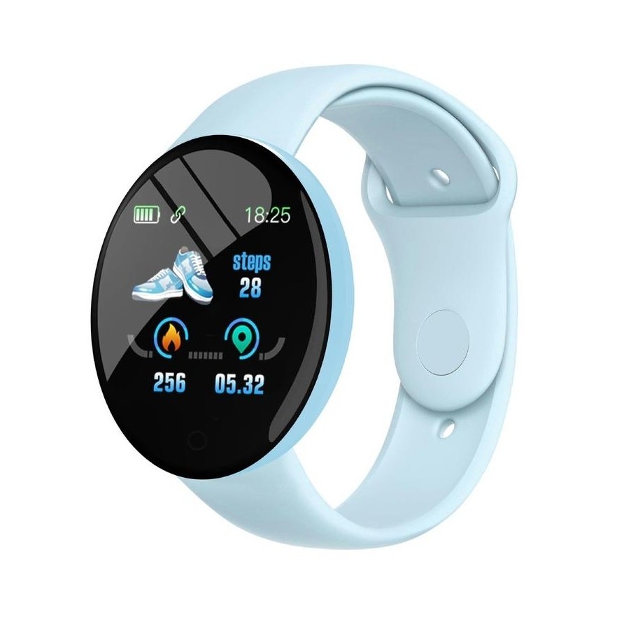 Terbaru Smartband D18 Sport Ip65 Anti Air Untuk Fitness Tracker Ip67 Android/Ios