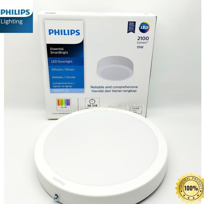 BEBAS ONGKIR - Lampu Downlight LED Outbow PHILIPS DN027C 19w