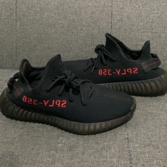 Adidas Yeezy Boost V2 Black red