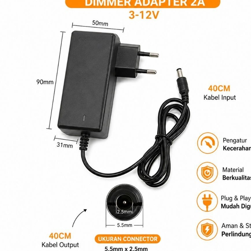 Adaptor 14.6V 2A Adaptor Charger 12V 2 Ampere
