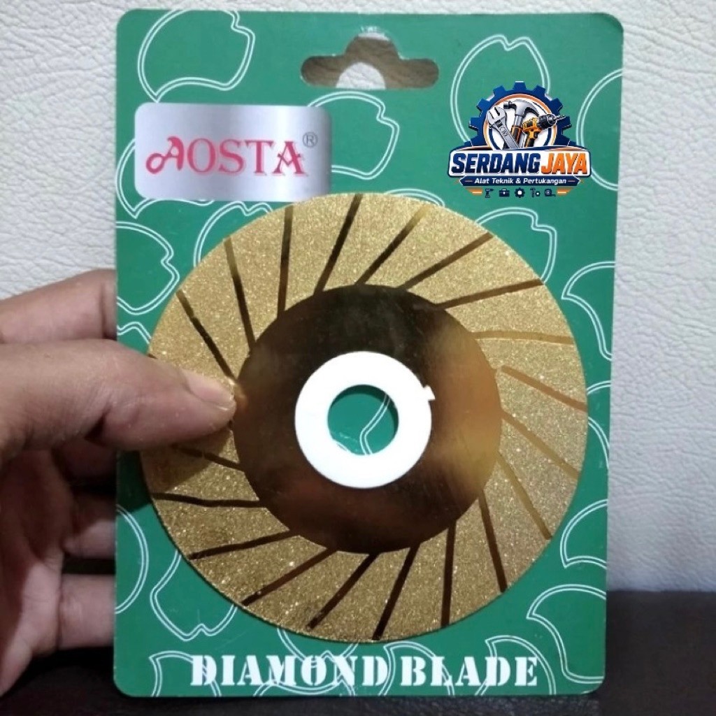 DIAMON BLADE AOSTA GOLD /MATA POTONG KERAMIK AOSTA