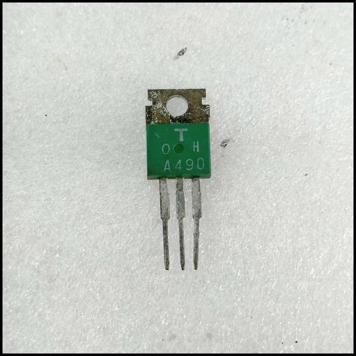 BEST DEAL TRANSISTOR 2SA490/A490 TO-220 TOSHIBA HIJAU 