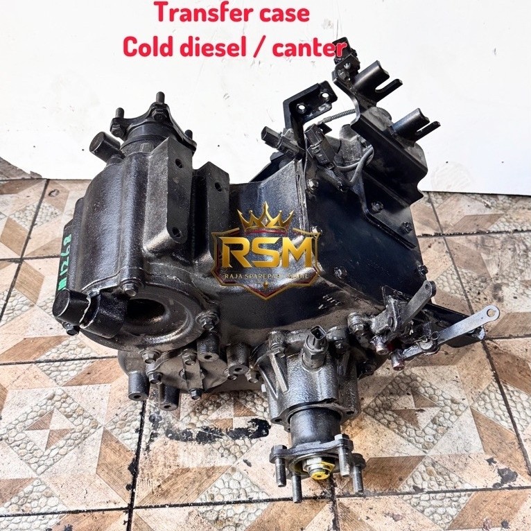 transfer case canter / cold diesel