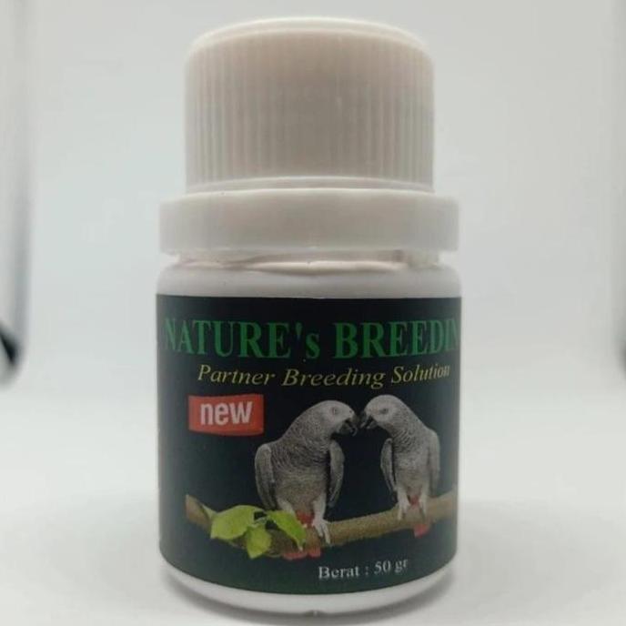 Natures breeding vitamin untuk breeding burung parrot