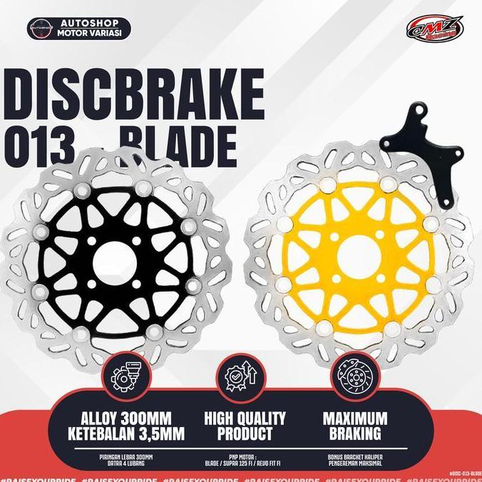 Promo Disc Brake Rotor 300MM Jupiter Z Kharisma PSM | Cakram 260MM BEAT VARIO GENIO SCOOPY | Pengere