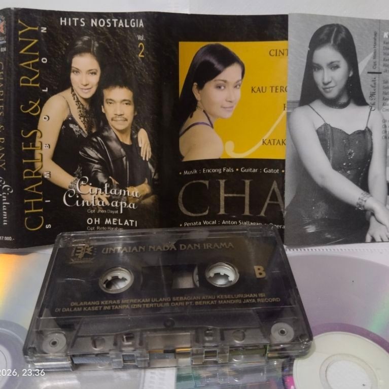 kaset pita charles & rani simbolon _ hits nostalgia