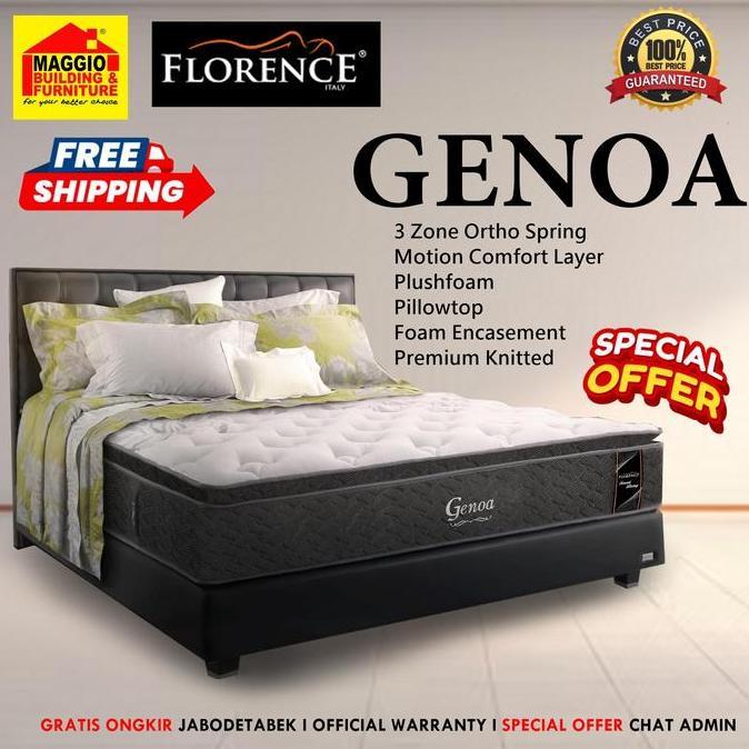 (Good) KASUR SPRINGBED FLORENCE - MATRAS FURNITURE - GENOA - FLORENCE MATRAS