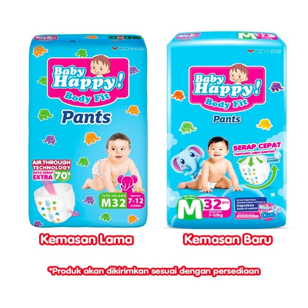 Popok Bayi Sweety Dry X-Pert Celana & Perekat Ukuran M 32 pcs
