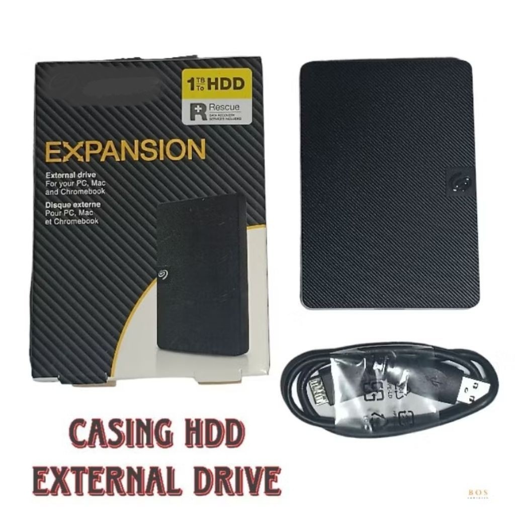 CASING HARDDISK EXTERNAL EXPANSION USB 3.0 / CASING HDD CASING HARDDISK USB 3.0 BLACK