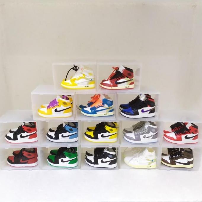 Miniatur Sepatu AJ1 / Sepatu Mini Sneakers / Koleksi Sepatu Aj1 II