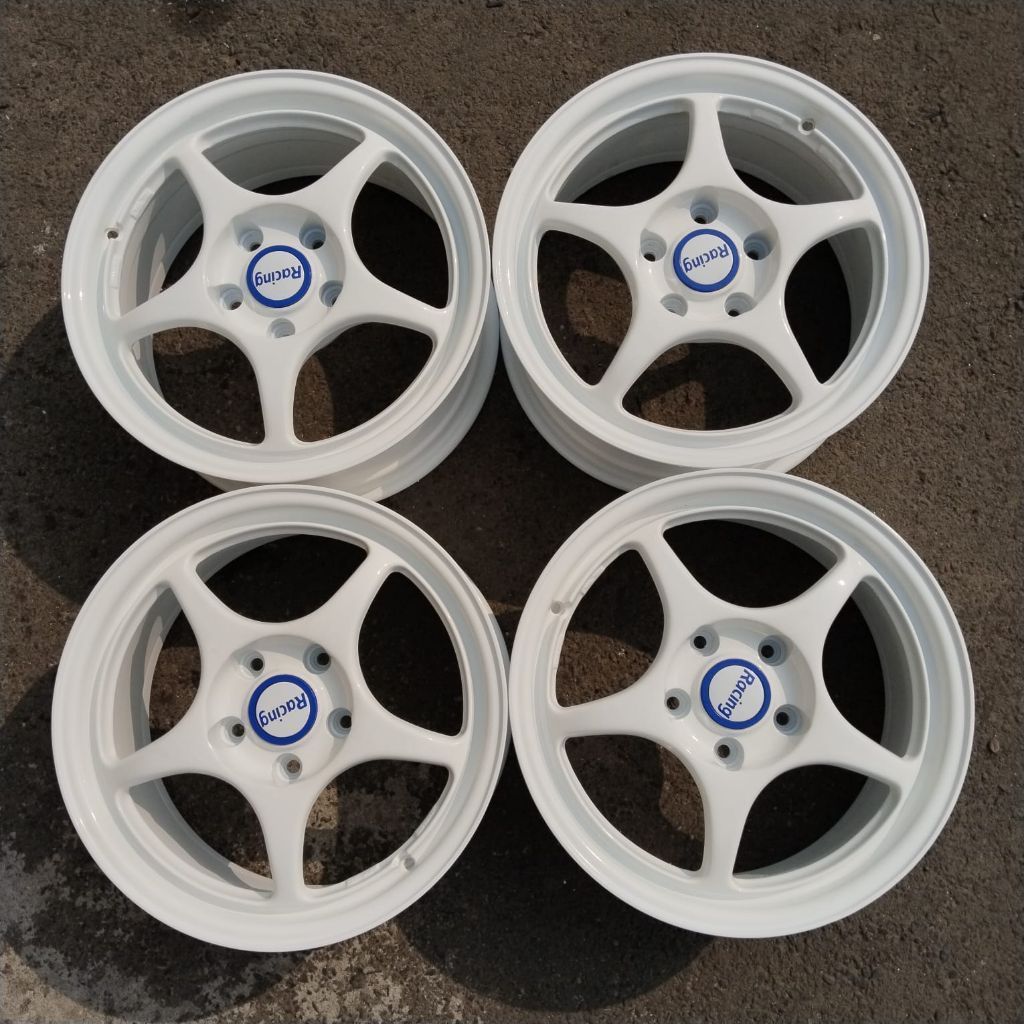 Velg Enkei RP01(Enkei Tulang) Original Ukuran Velg: 16 lebar 7incOffset: ET: 43
PCD: 5×114