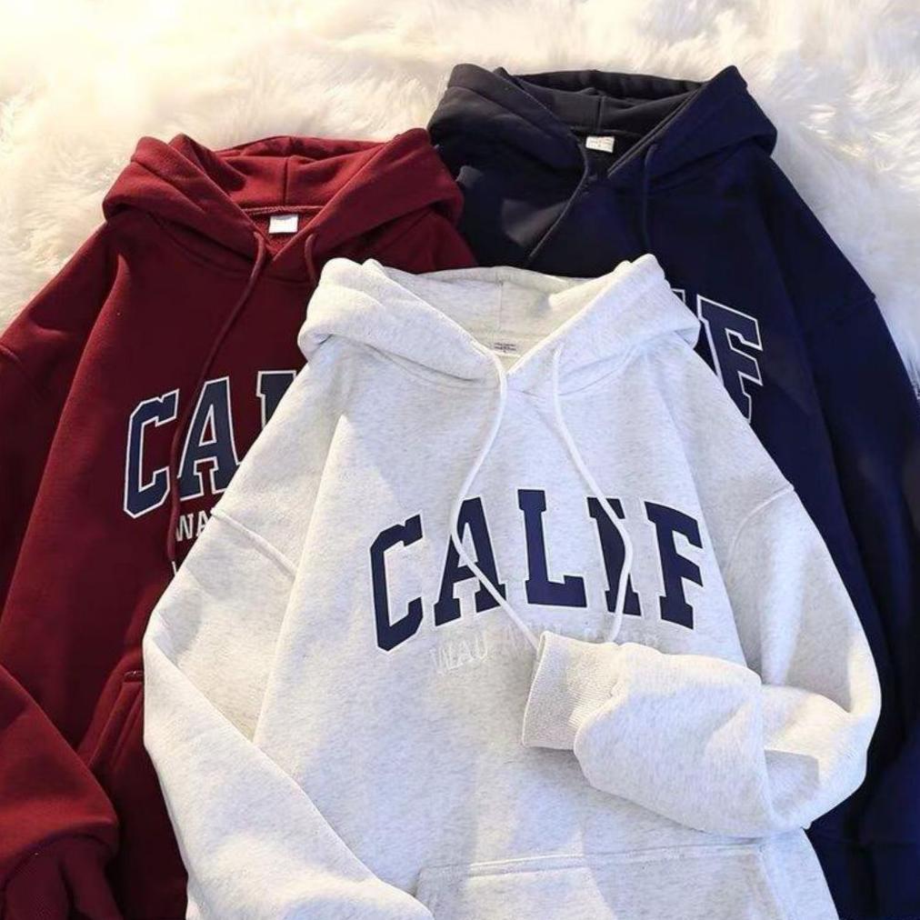 HEMAT Sweater Hoodie CALIF CLUB Jaket Jumper Pria Wanita Size M L XL XXL Bahan Babyterry KEKINIAN