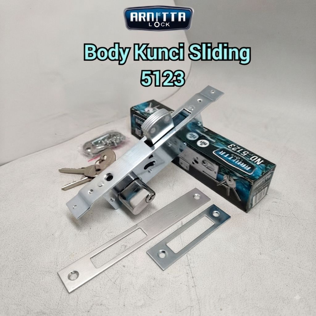 BODY KUNCI SLIDING ARNETTA