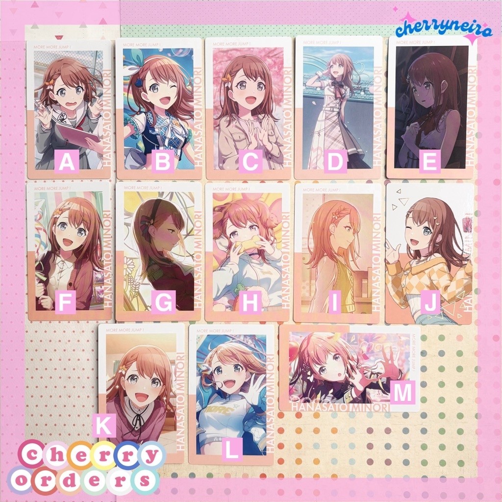 Project SEKAI ePick Card MORE MORE JUMP Hanasato Minori