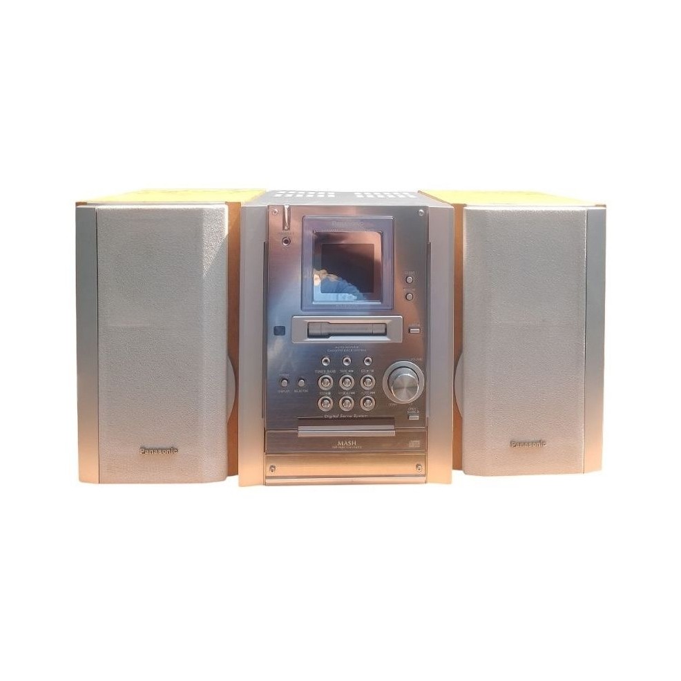 COMPO CASSETTE/CD PLAYER HIFI PANASONIC SC-PM25