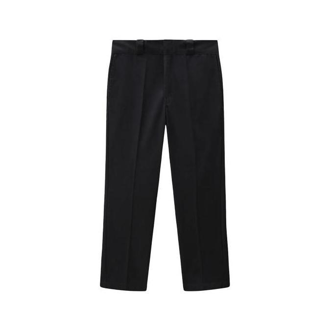 DICKIES WP873 SLIM STRAIGHT FIT WORK PANTS BLACK