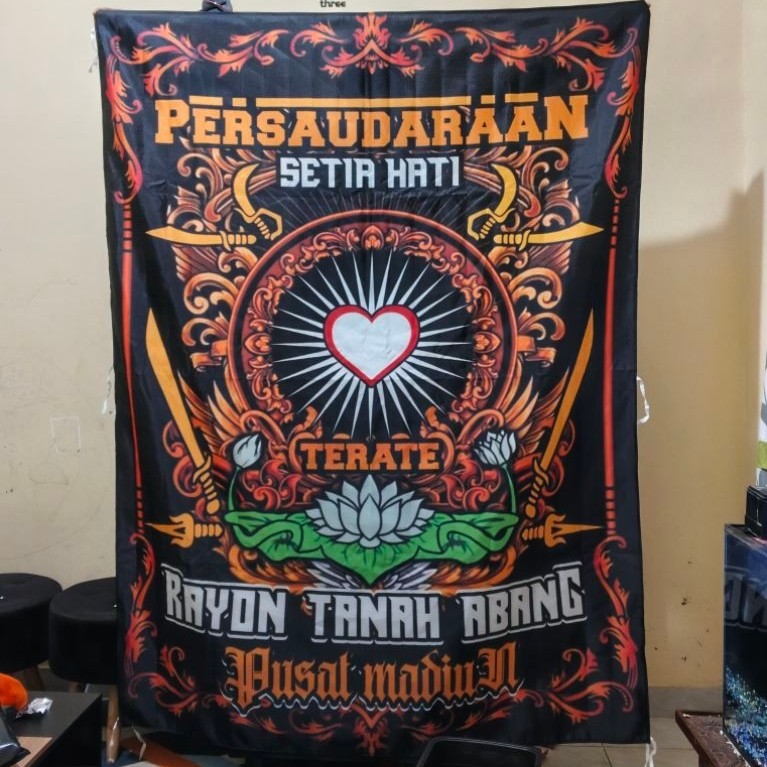 BENDERA FULL PRINTING "PSHT"
