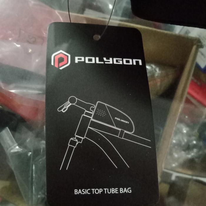 Tas Frame Sepeda Basic Toptube Bag Polygon New Original Dan Terpercaya