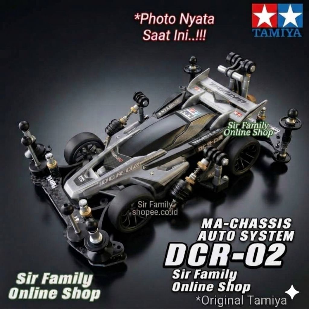 Original Tamiya DCR 02 Silver _ Tamiya BMAX / Tamiya Side Damper+