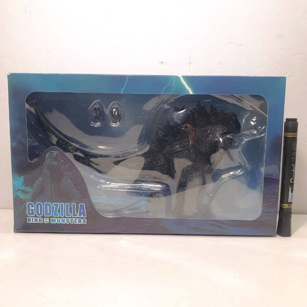 mainan action figure godzilla king of the moster tinggi sekitar 6 inch Artikulasi detail  JBripJN #n