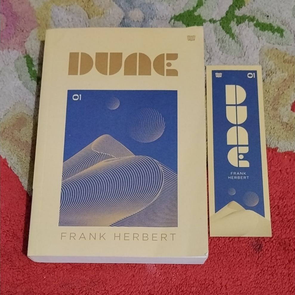 Novel Frank Herbert "Dune 01" 100%ORI preloved koleksi pribadi