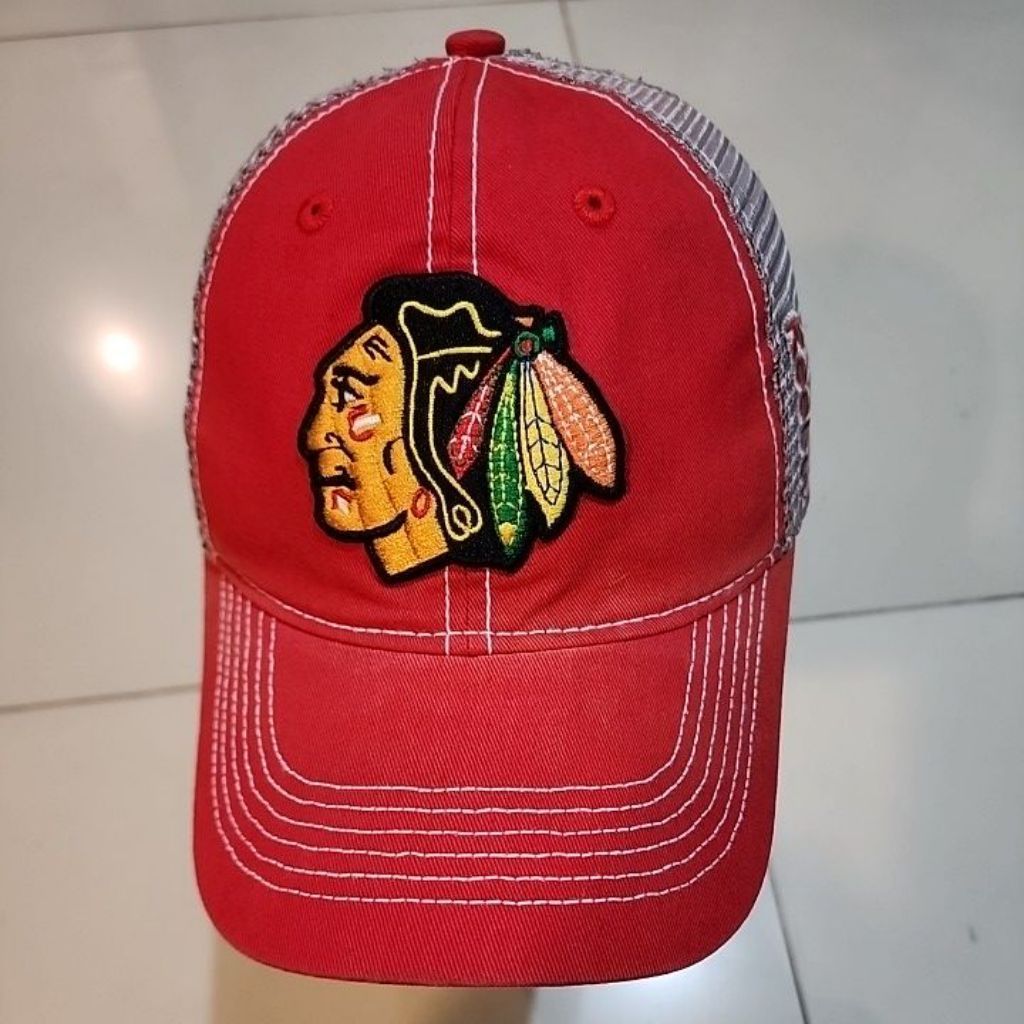 Topi Reebok Chicago Blackhawks NHL Trucker - Original