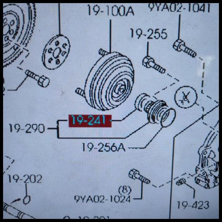 TERBARU SEAL CONVERTER MATIC FORD ESCAPE 2.300CC / TRIBUTE 2.300CC FU0119241 