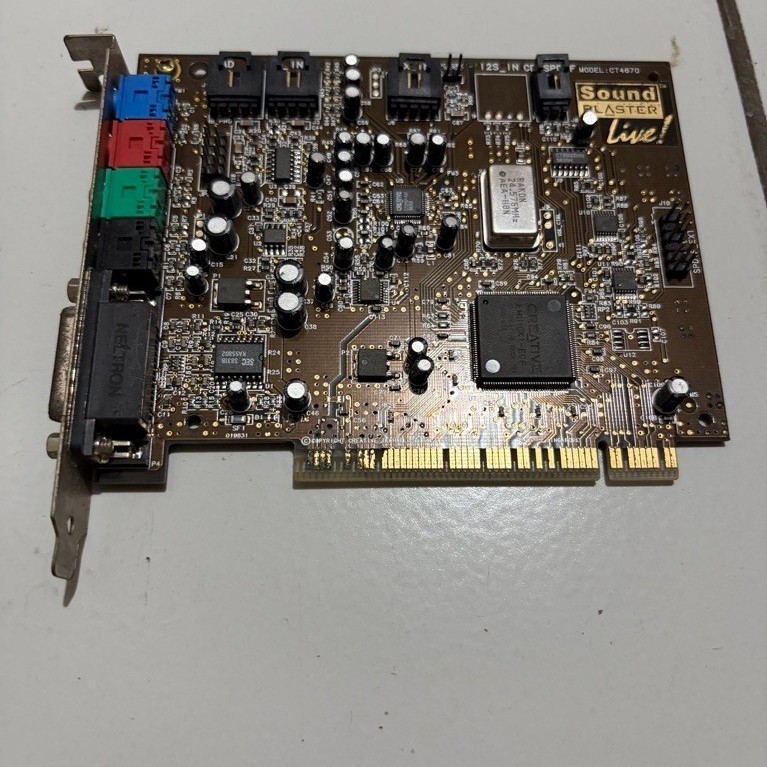 Creative Labs Sound Card sound blaster live