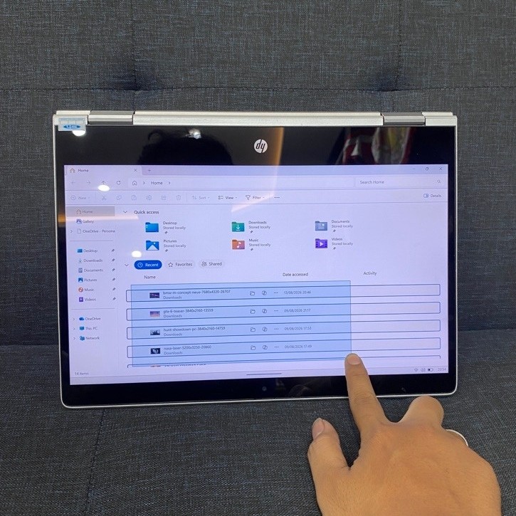 Laptop Editing Touchscreen HP Probook X360 435 G8 AMD Ryzen 7-5800u Ram 16gb Ssd 512Gb Flip 360°