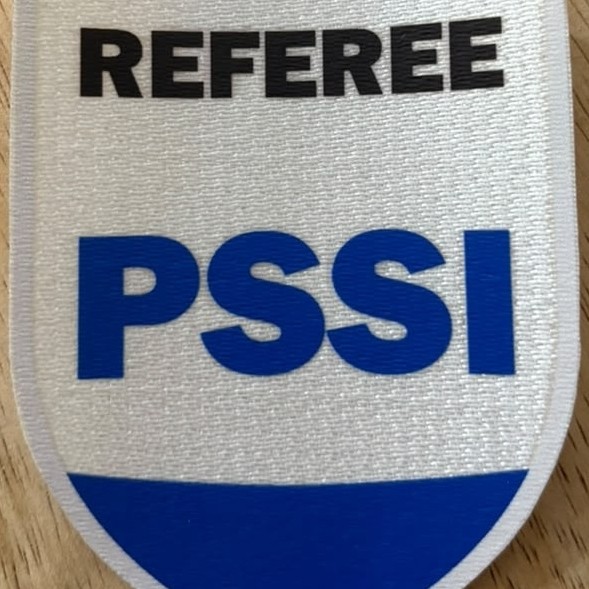 Patch Referee PSSI Bisa Lepas Pasang (Bukan DTF)
