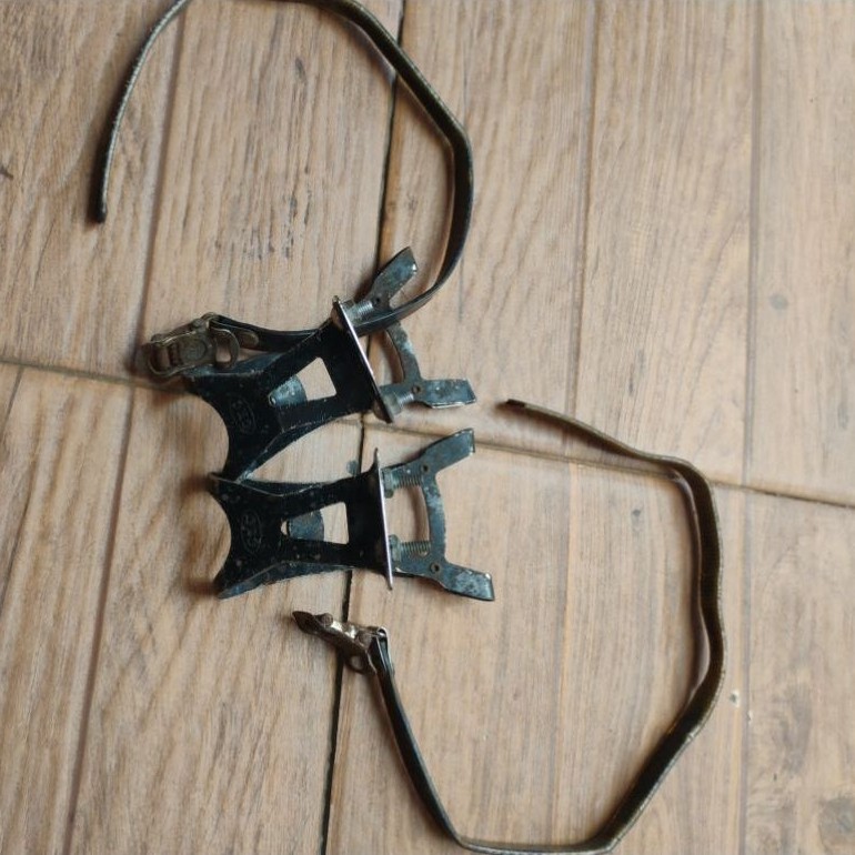 Toeclip Pedal CKC Original set dengan Tali pengikat