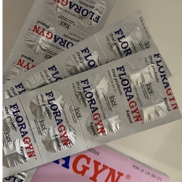 Floragyn 10 kapsul | Floragyn Probiotik | Probiotik Kewanitaa