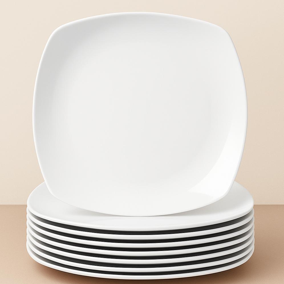 [12 PCS] PIRING MELAMIN JUMBO SEMI MELAMIN 26CM CEPER SEGI SEMI MELAMINE PRASMANAN CATERING