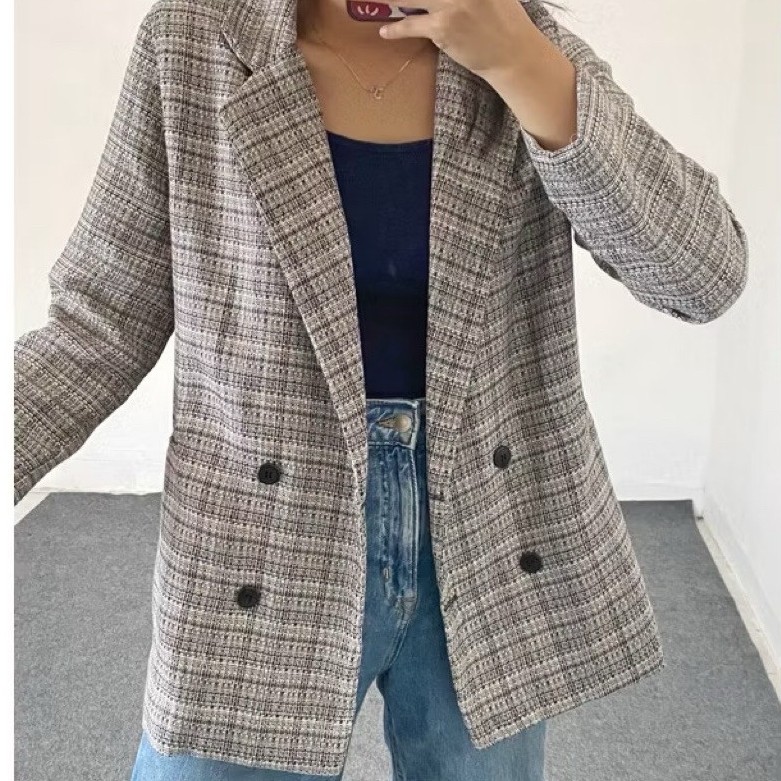 Preloved Blazer Tweed