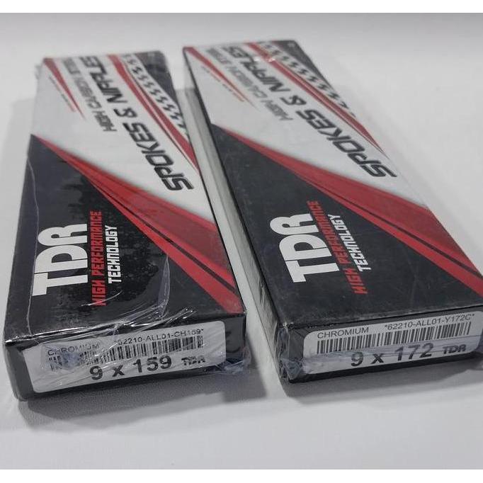 jari-jari TDR Sepaket Depan Belakang TDR Ring velg 17/khusus velg 17 TDR Original all motor