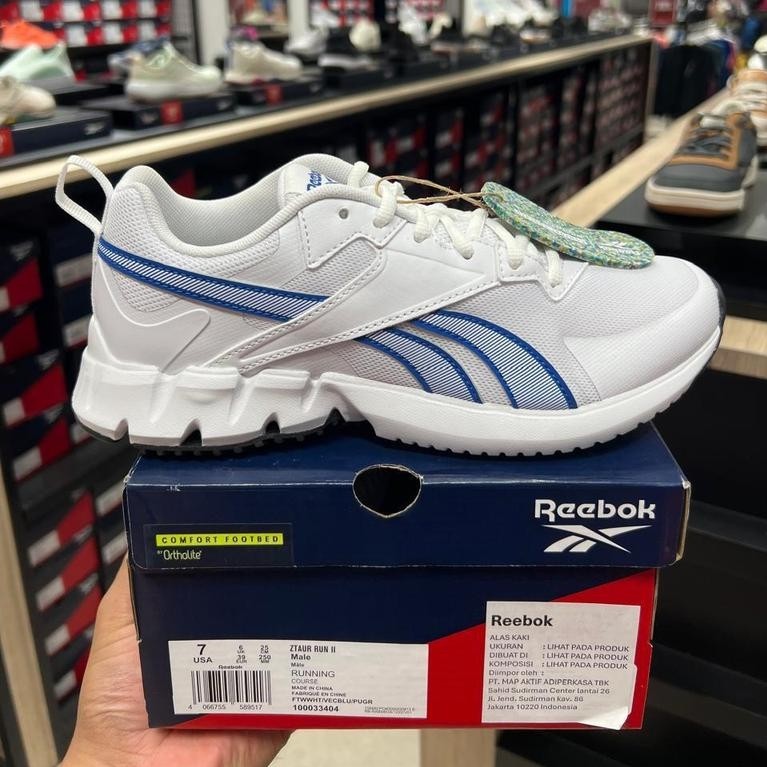Reebok Ztaur Run II Running Course White/Vecblue 100033404 Men's Shoes Original