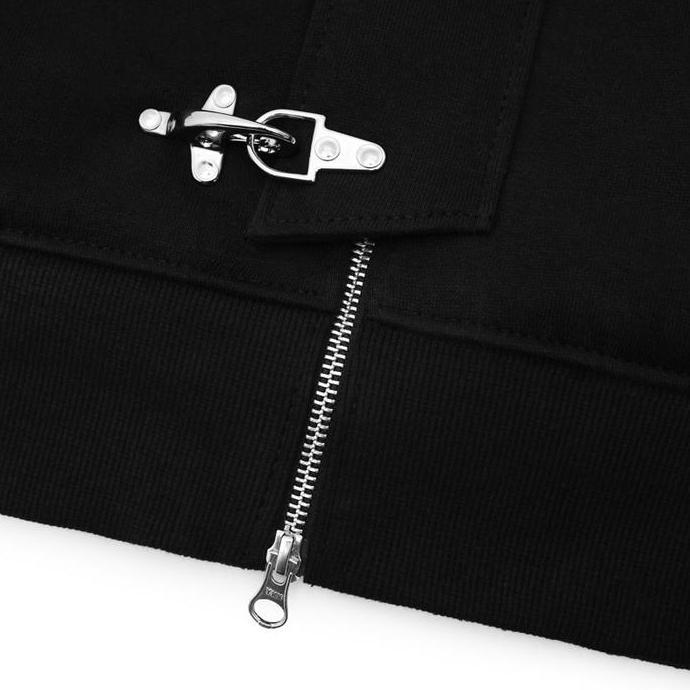 Keceabis- Satisfaction Fireman Clasp Hoodie Double Zipp 375Gsm Startle Black