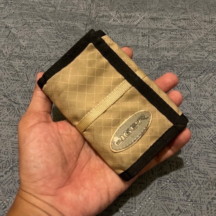 dompet eiger vintage ripstop original