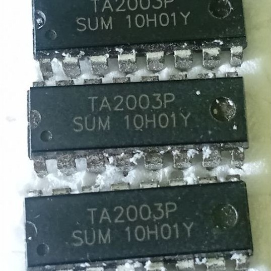 Chip IC TA2003P SUM 10H01Y DIP8 komponen elektronik
