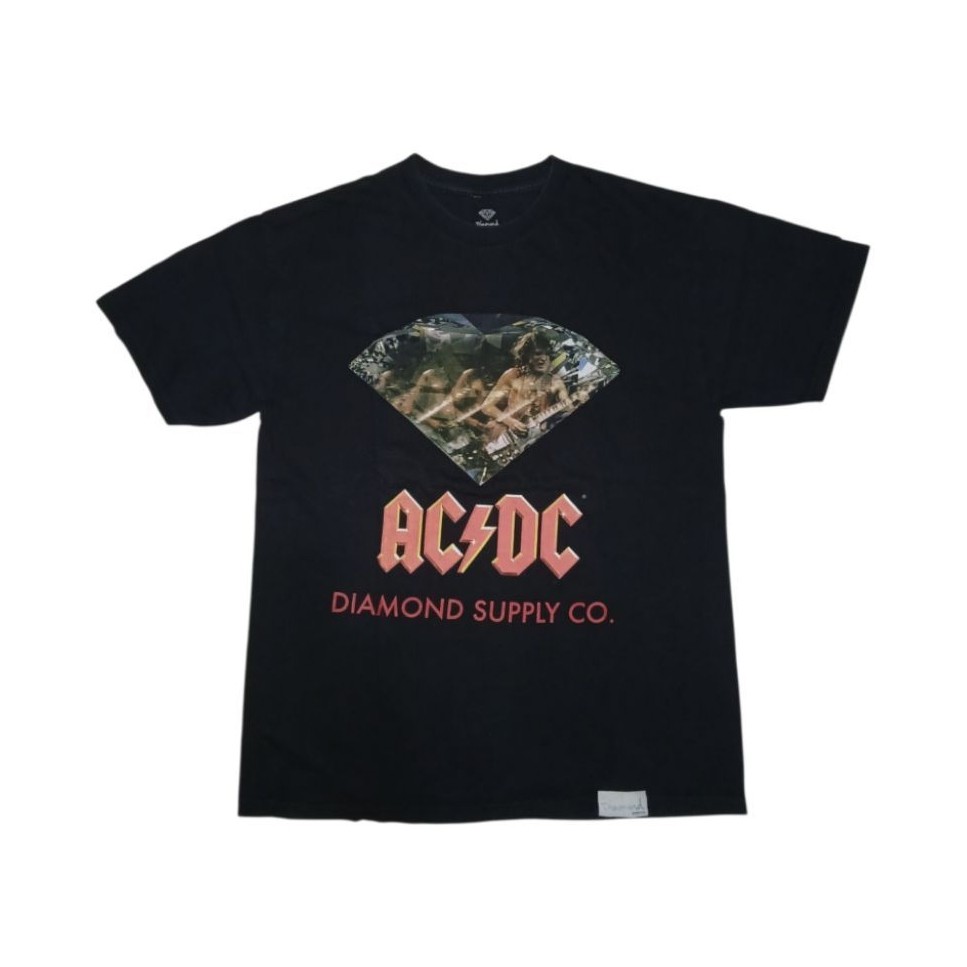 Kaos ACDC x Diamond Supply Tshirt