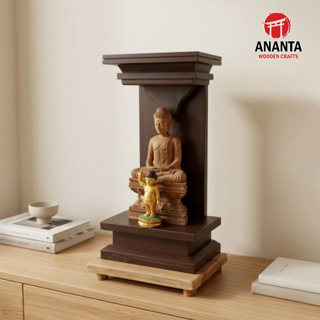 tempat alas altar arca rupang buddha